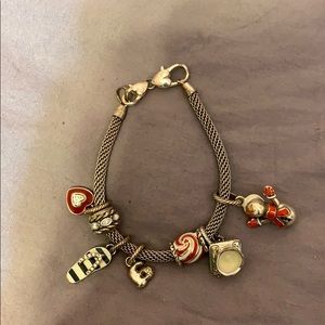 Brighton charm bracelet with all the charms